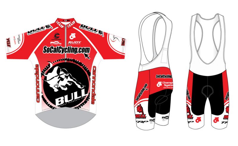 Cycling Apparel Design for SoCalCycling.com Elite Team - 2011