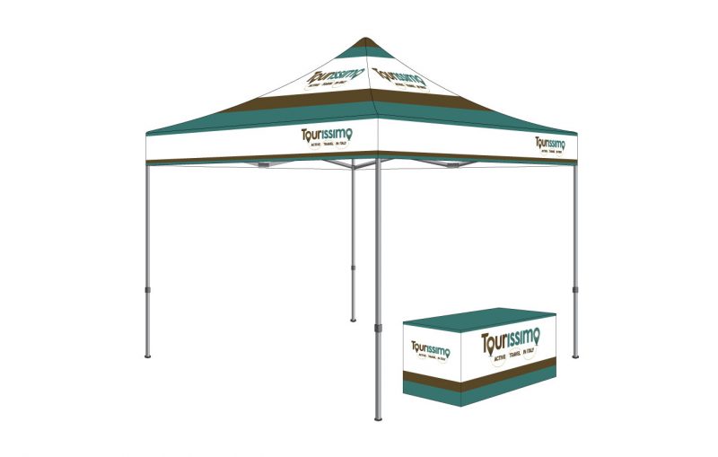 Custom Canopy & Table Cover for Tourissimo